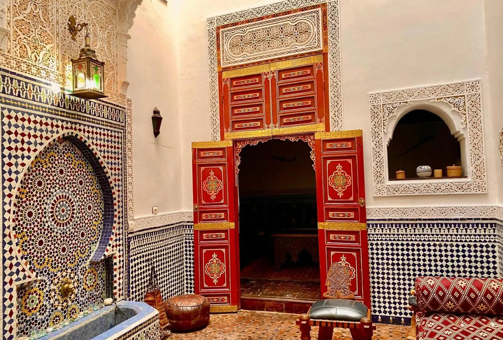 Evasion Authentique, Riad Familial Avec Terrasse Fes Morocco