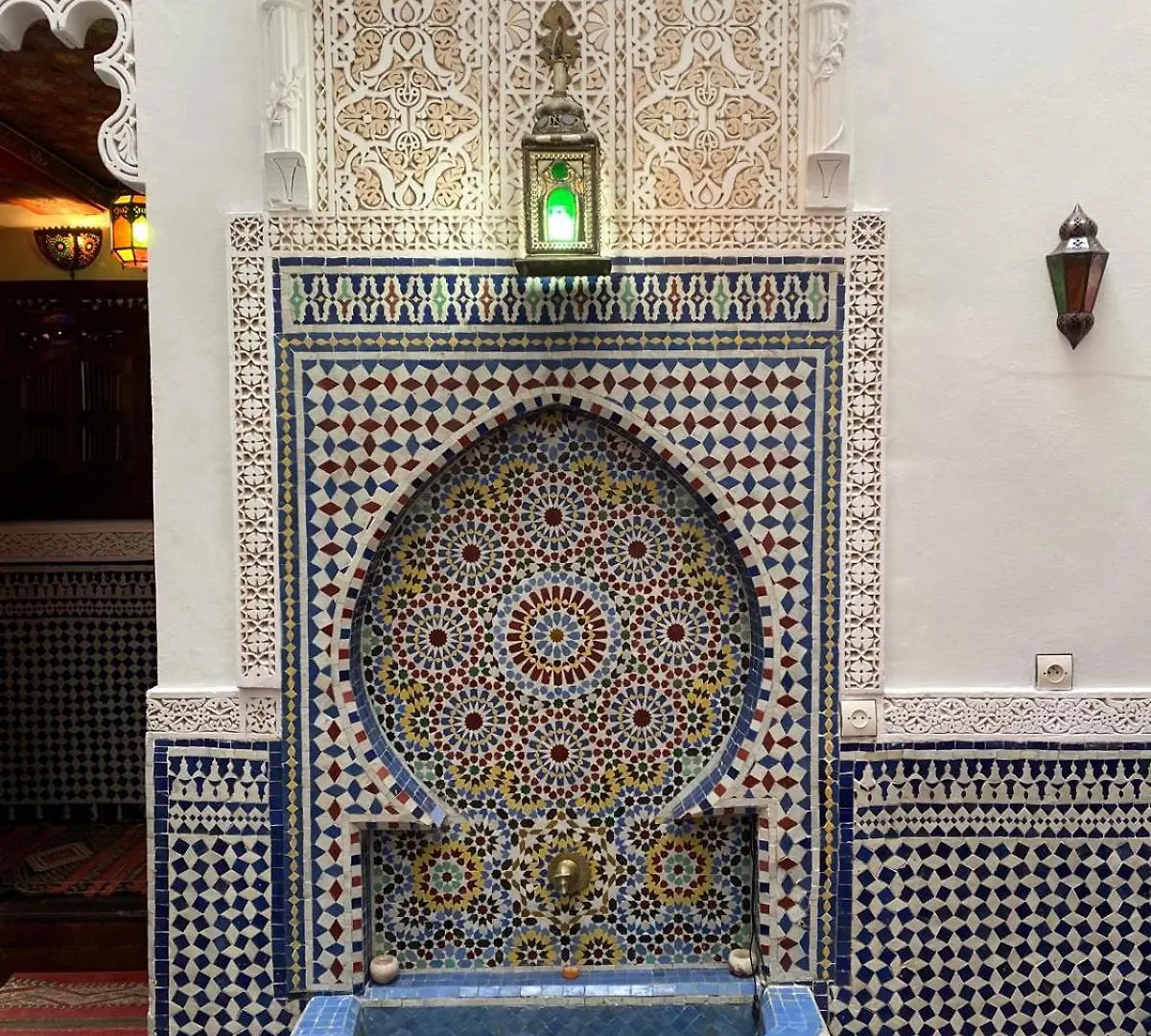 Evasion Authentique, Riad Familial Avec Terrasse Fes Morocco